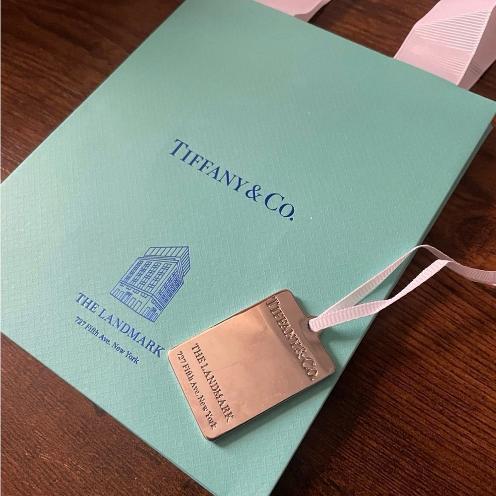Tiffany& Co Landmark Gift Bag (charm included) 6”x5” - Picture 2 of 10